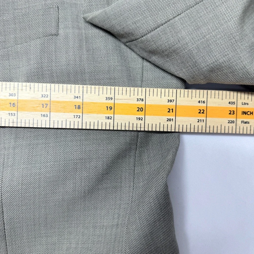 Enrico Gelini Tan Wool Blend 3-Button Blazer Sport Coat Mens 42S